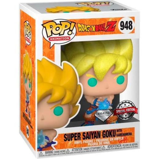 Funko -  Dragon Ball Z Super Saiyan Goku Exclusive    gyűjtői vinyl karakter