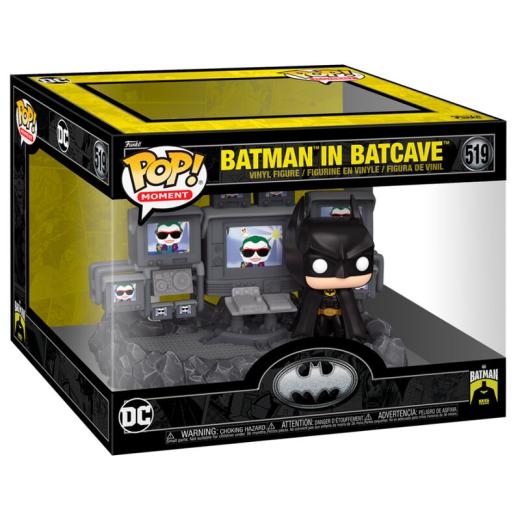 Funko -  gyűjtői vinyl karakter Moments DC Comics Batman in Batcave   15 cm gyűjtői vinyl karakter