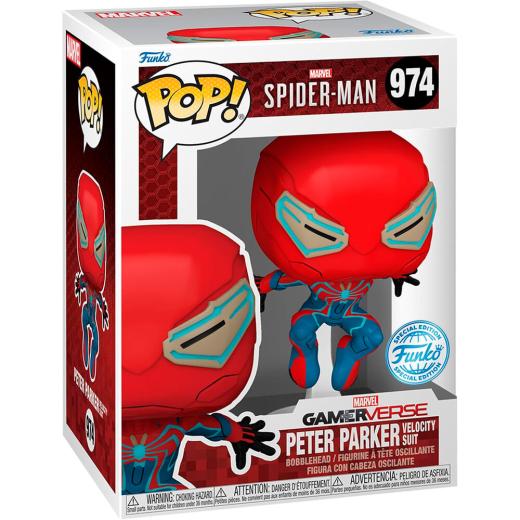 Funko -  Marvel SpiderMan Pókember Peter Parker Exclusive    gyűjtői vinyl karakter