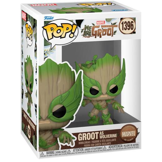 Funko -  Marvel We Are Groot  Groot as Wolverine    gyűjtői vinyl karakter