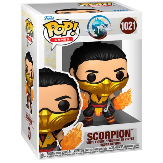 Funko -  Mortal Kombat Scorpion   gyűjtői vinyl karakter