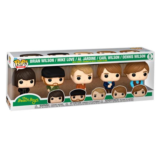 Funko -  Music & Rocks The Beach Boys 5dbos  es gyűjtői vinyl karakter szett