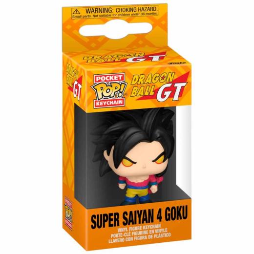 Funko -  Pocket ! Dragon Ball GT Super Saiyan 4 Goku kulcstartó
