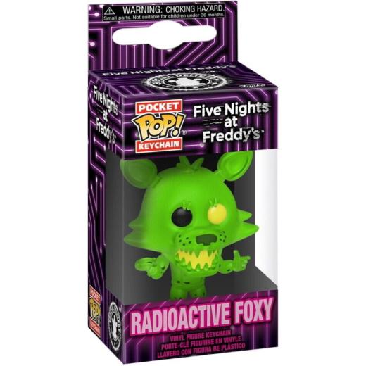 Funko -  Pocket ! Five Nights at Freddys Radioactive Foxy kulcstartó