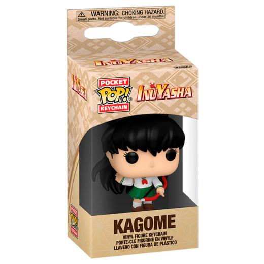 Funko -  Pocket !  Inuyasha Kagome kulcstartó