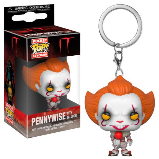 Funko -  Pocket ! IT Pennywise with balloon kulcstartó