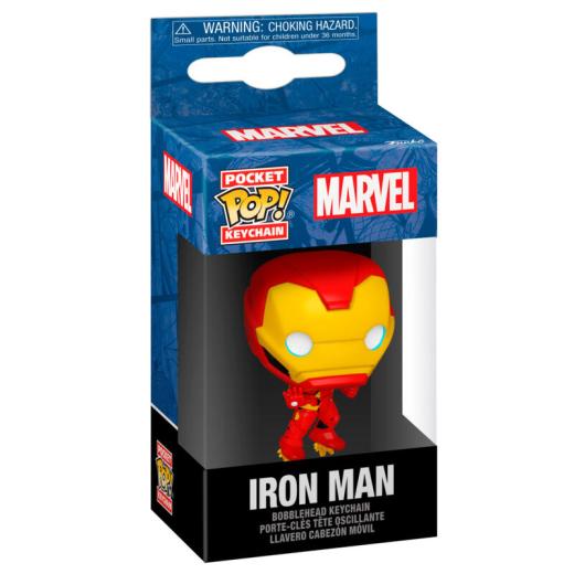 Funko -  Pocket ! kulcstartó Marvel Iron Man Classics