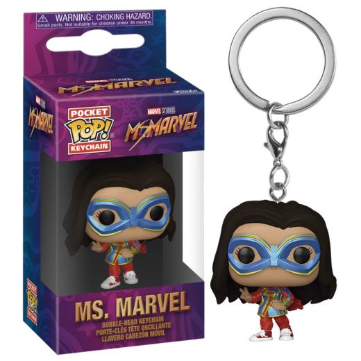 Funko -  Pocket ! kulcstartó Marvel Ms. Marvel