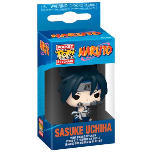 Funko -  Pocket ! kulcstartó Naruto Sasuke Uchiha