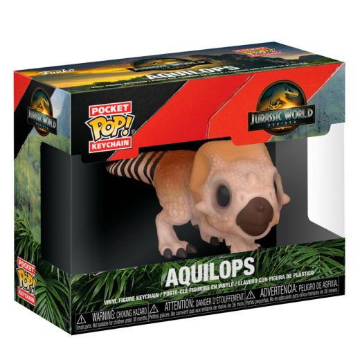 Funko -  Pocket ! Movies  Jurassic World 5 Aquilops kulcstartó