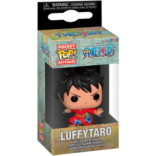 Funko -  Pocket !  One Piece Luffytaro kulcstartó