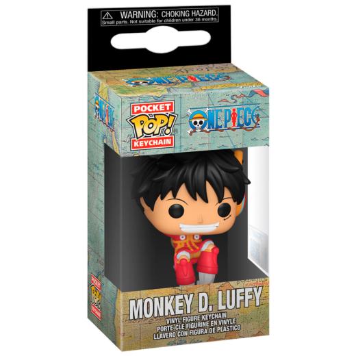 Funko -  Pocket ! One Piece Monkey D. Luffy kulcstartó