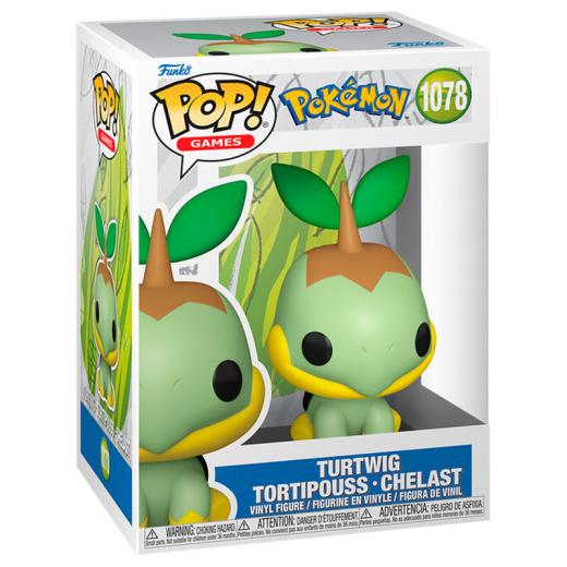 Funko -  Pokemon Turtwig  Tortipouss  Chelast    gyűjtői vinyl karakter