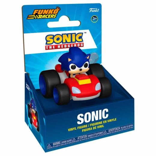 Funko -  Rides & Racers Sonic The Hedgehog Sonic  5cm gyűjtői vinyl karakter