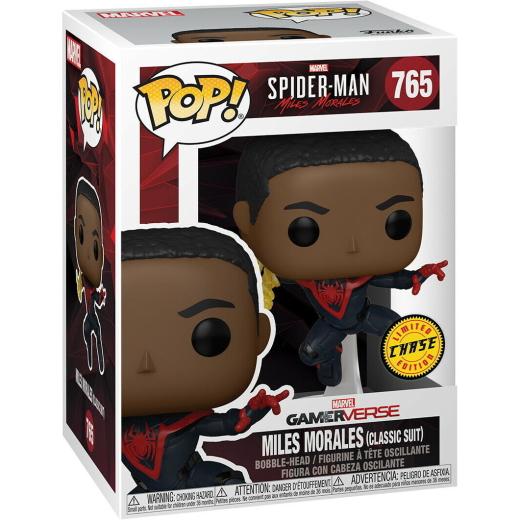 Funko -  Spiderman Miles Morales Classic Suit Chase  765   gyűjtői vinyl karakter