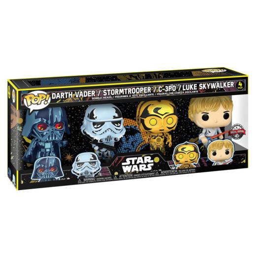 Funko -  Star Wars Exclusive 4dbos szett   figurák