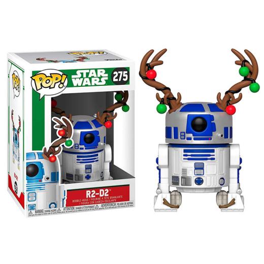Funko -  Star Wars Holiday R2D2 with Antlers    gyűjtői vinyl karakter