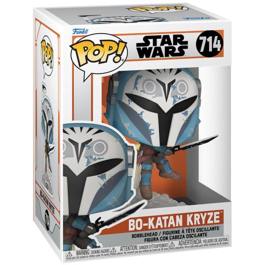Funko -  Star Wars The Mandalorian BoKatan Kryze    gyűjtői vinyl karakter
