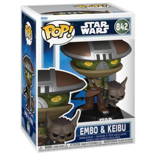 Funko -  Star Wars The Mandalorian & Grogu  Embo & Keibu    gyűjtői vinyl karakter