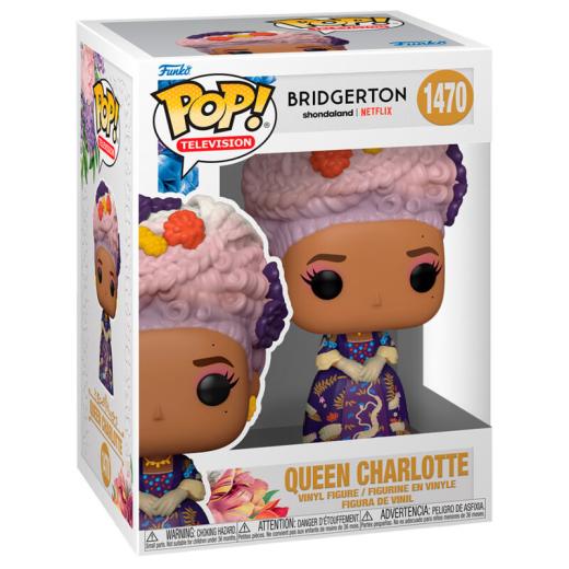 Funko -  Television Bridgerton Queen Charlotte    gyűjtői vinyl karakter