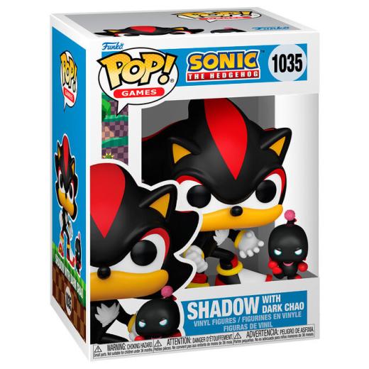 Funko -  Video & Games Sonic The Hedgehog Shadow with Dark Chao    gyűjtői vinyl karakter