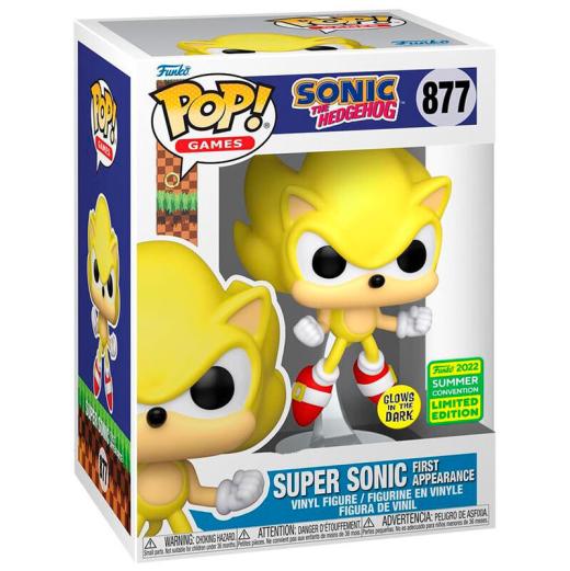 Funko -  Video & Games Sonic The Hedgehog Super Sonic Exclusive     gyűjtői vinyl karakter