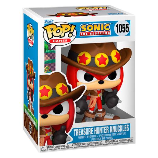 Funko -  Video & Games Sonic the Hedgehog Treasure Hunter Knuckles    gyűjtői vinyl karakter