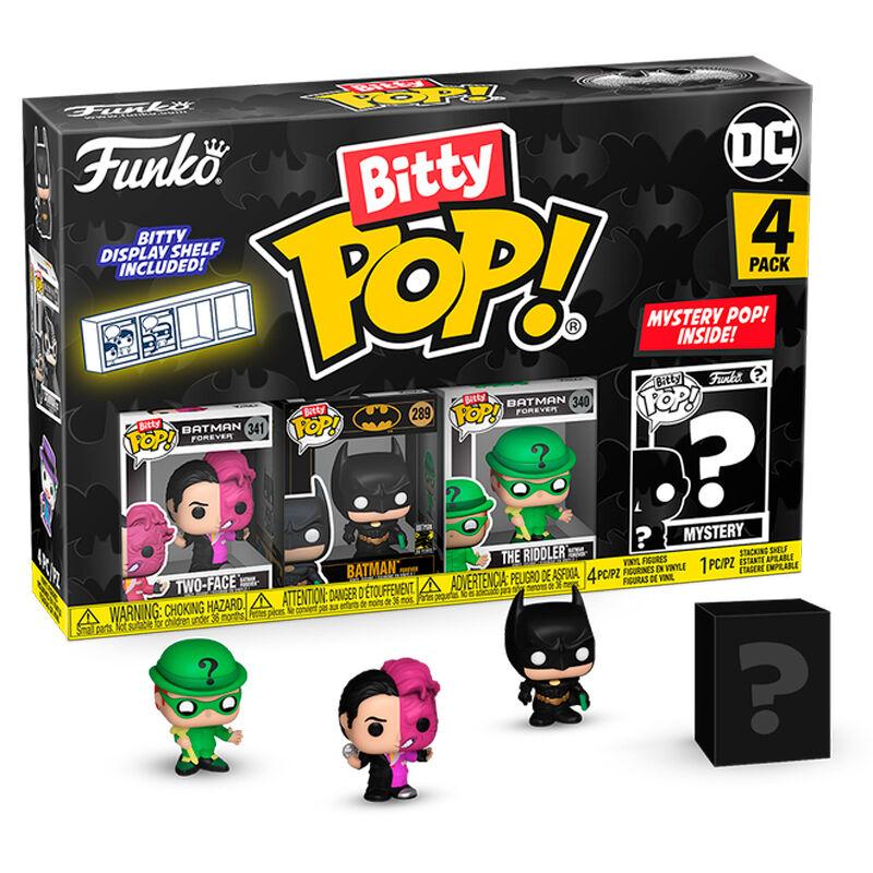 Funko -  Bitty ! DC Comics Batman 85th Anniversary TwoFace 4dbos gyűjtői vinyl karakter szett