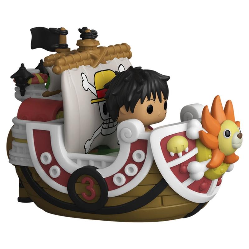 Funko -  Bitty ! gyűjtői vinyl karakter Ride One Pice Monkey D.Luffy and Thousand Sunny