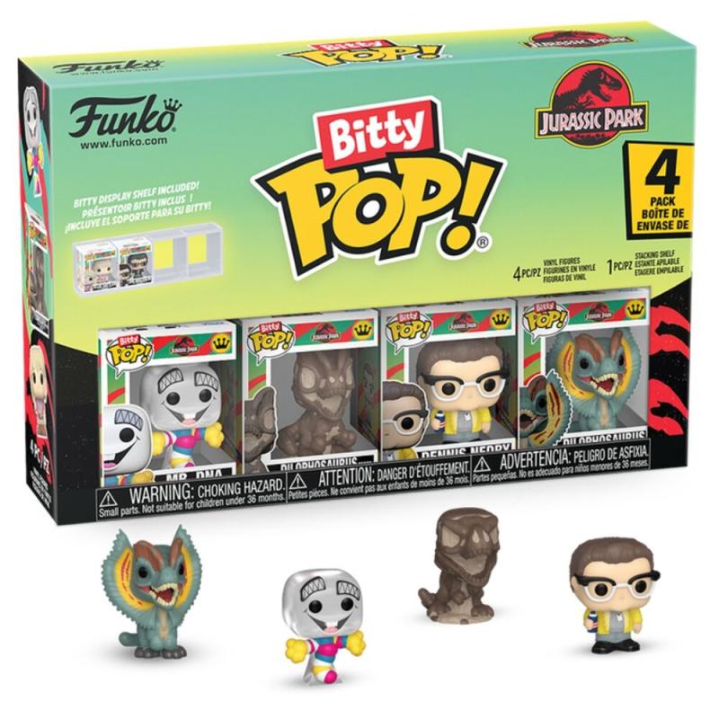 Funko -  Bitty ! Jurassic Park Mr. DNA 4dbos szett