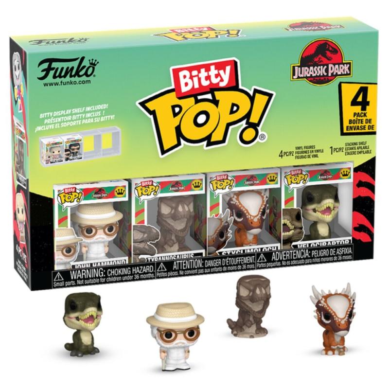 Funko -  Bitty ! Jurassic Park Raptor 4dbos szett