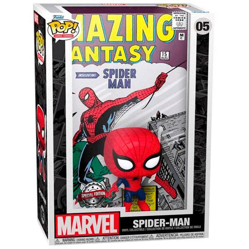 Funko -  Comic Cover Marvel Amazing Spiderman Pókember Exclusive    gyűjtői vinyl karakter