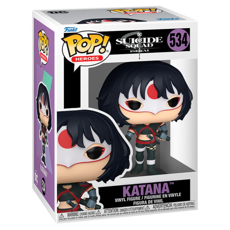 Funko -  DC Comics Suicide Squad Isekai Katana    gyűjtői vinyl karakter