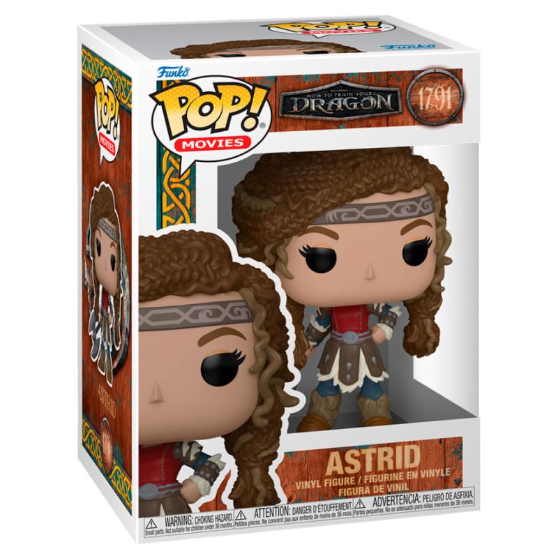 Funko -  Deluxe How to Train Your Dragon  Így neveled a sárkányod Astrid    gyűjtői vinyl karakter