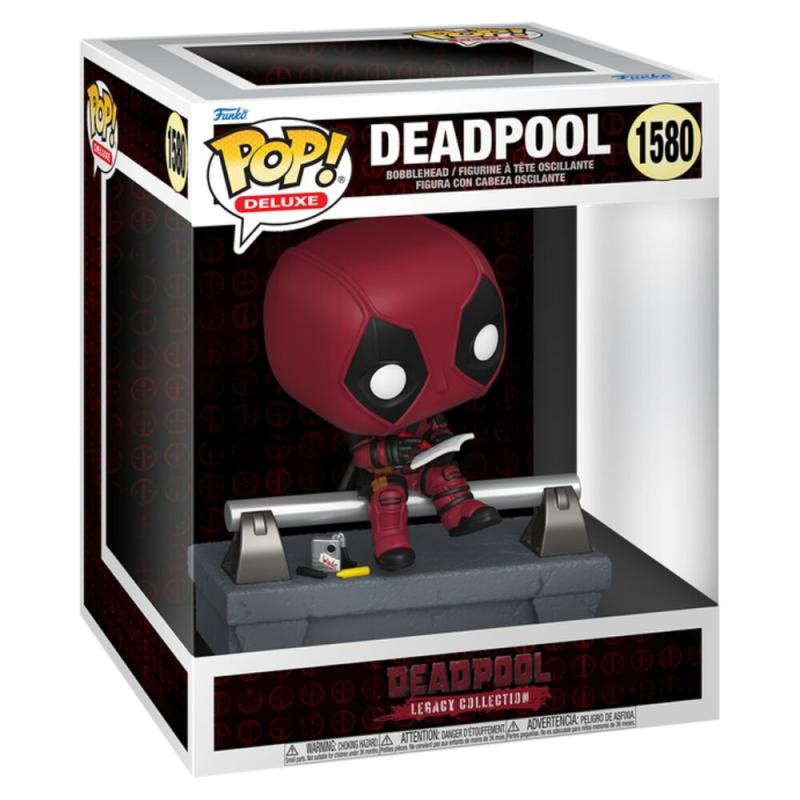 Funko -  Deluxe Marvel Deadpool  Deadpool on Bridge   15 cm gyűjtői vinyl karakter