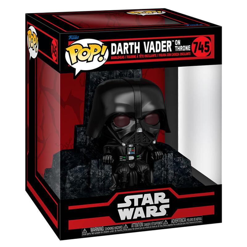 Funko -  Deluxe Star Wars Darth Vader on Throne   15cm gyűjtői vinyl karakter