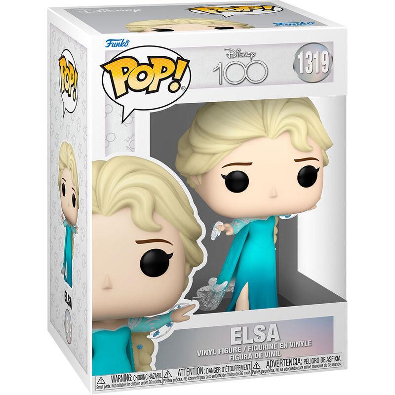 Funko -  Disney 100th Anniversary Frozen  Jégvarázs Elsa    gyűjtői vinyl karakter