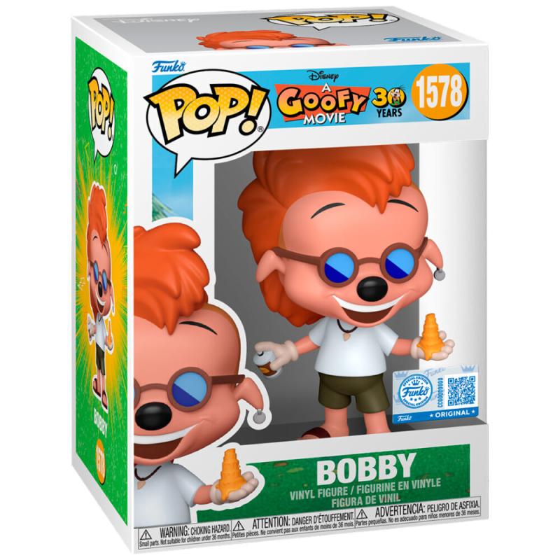 Funko -  Disney A Goofy Movie Bobby Exclusive    gyűjtői vinyl karakter