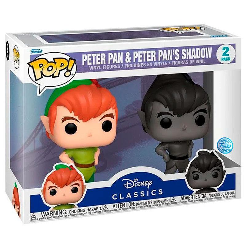 Funko -  Disney Pán Péter  Peter Pan & Peter Pans Shadow Exclusive 2dbos es gyűjtői vinyl karakter szett