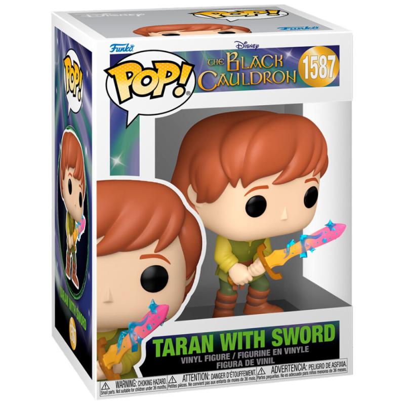 Funko -  Disney The Black Cauldron  A fekete üst  Taran With Sword     gyűjtői vinyl karakter