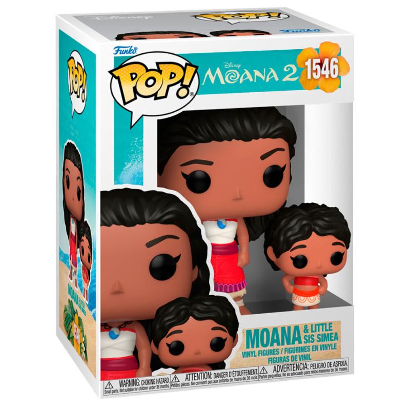 Funko -  Disney Vaiana Moana 2 Moana & Simea    gyűjtői vinyl karakter