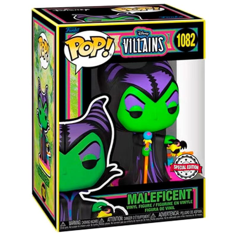 Funko -  Disney Villains Maleficent Black Light Exclusive    gyűjtői vinyl karakter
