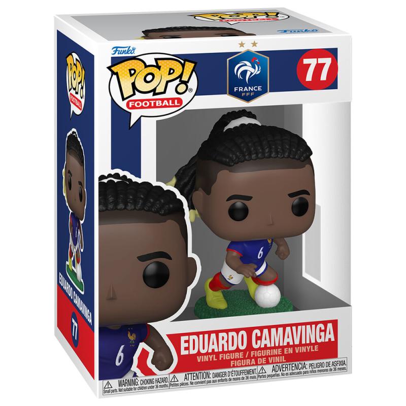 Funko -  Football Francia Eduardo Camavinga    gyűjtői vinyl karakter