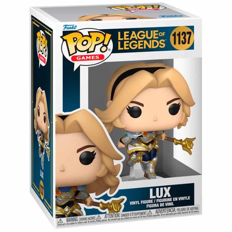 Funko -  Games League of Legends Lux    gyűjtői vinyl karakter