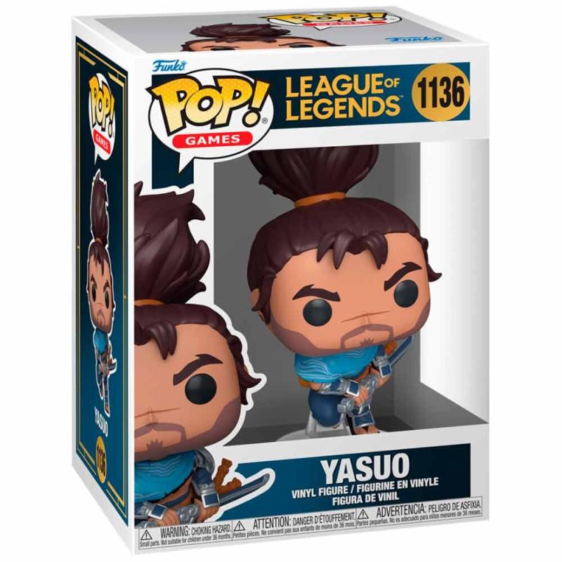 Funko -  Games League of Legends Yasuo    gyűjtői vinyl karakter