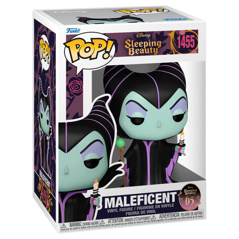 Funko -  gyűjtői vinyl karakter Disney SleePing Beauty   Csipkerózsiak   Maleficent with Candle