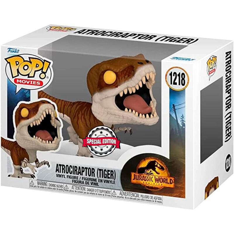 Funko -  Jurassic World Atrociraptor Tiger Exclusive    gyűjtői vinyl karakter