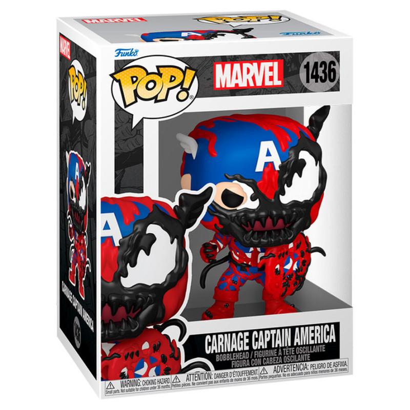 Funko -  Marvel Carnage Captain America    gyűjtői vinyl karakter