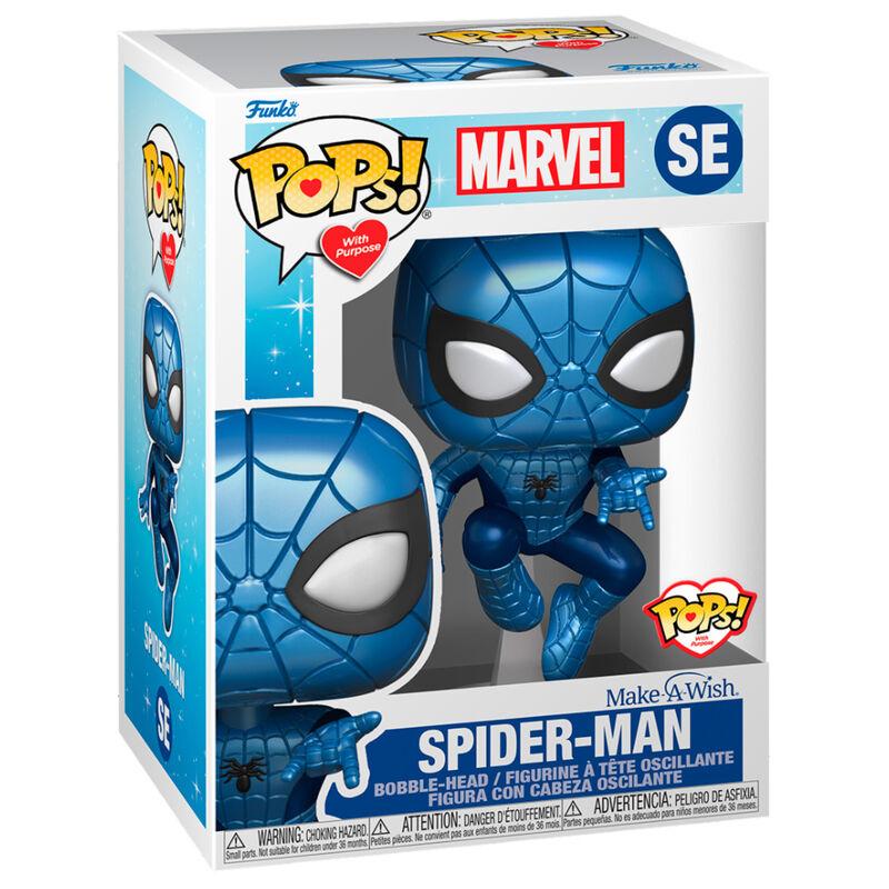 Funko -  Marvel Make a Wish Spiderman Metallic #SE   gyűjtői vinyl karakter
