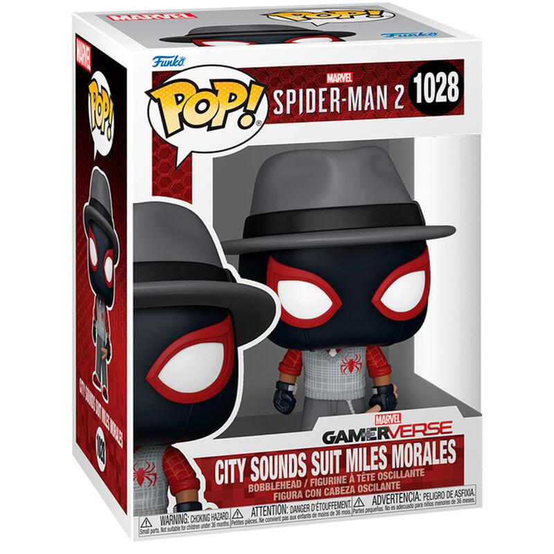 Funko -  Marvel SpiderMan 2 City Sounds Suit Miles Morales    gyűjtői vinyl karakter